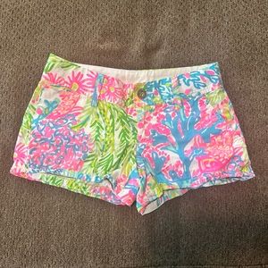 Lilly Pulitzer The Callahan shorts size 00